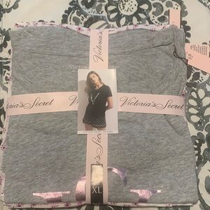 Victoria's Secret Cotton Short Tee-Jama Set XL New